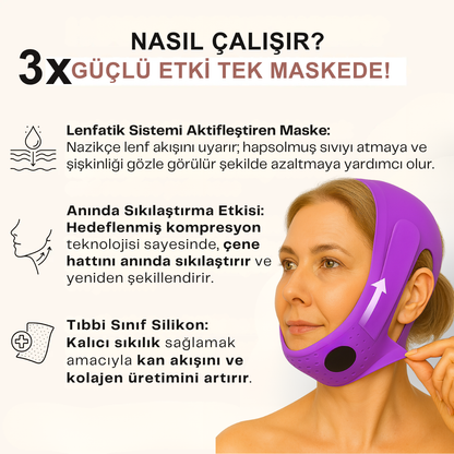 Viya Glow™ Yüz Şekillendirici ve V-Line Sıkılaştırma